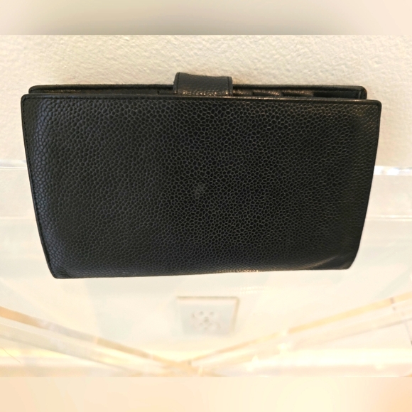 Authentic Chanel Caviar CC Leather Wallet EUC ✨️ - Picture 2 of 16